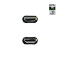 CABLE HDMI 2.1 CERTIFICADO ULTRA HS M-M NEGRO 1M NANOCABLE 10.15.8101