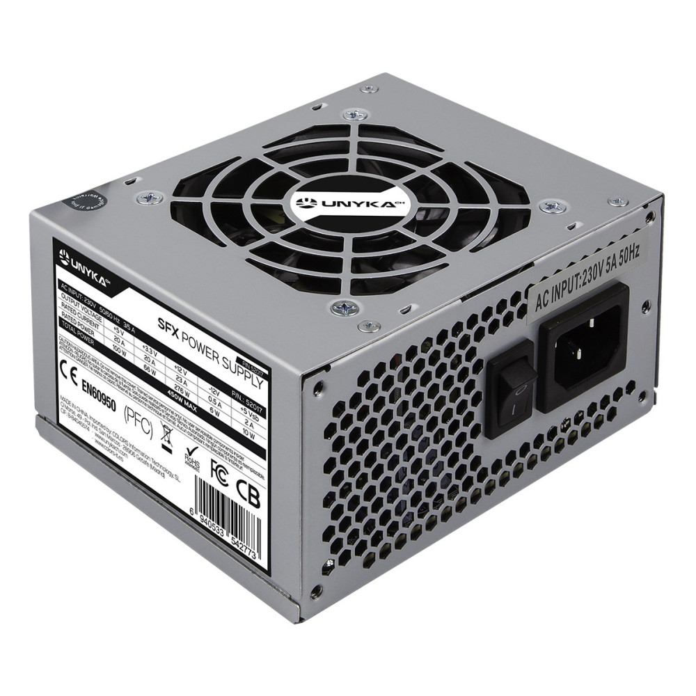 FUENTE ALIMENTACION SFX MICRO ATX 450W UNYKA 52017
