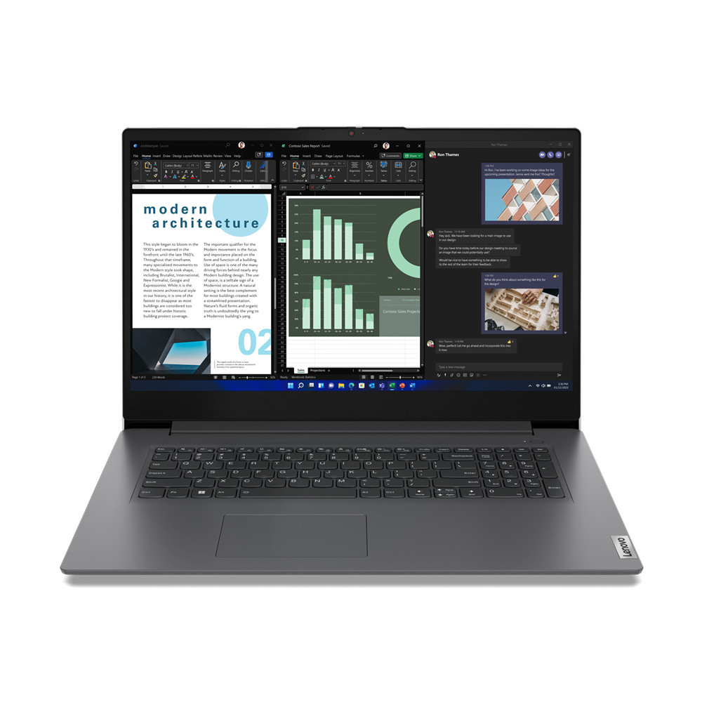 PORTATIL LENOVO I7-1355U 16GB 512GBSSD 17.3FHD USBC RJ45 W11H 83A2001KSP