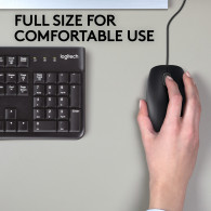 RATON LOGITECH USB B110 SILENT NEGRO 910-005508