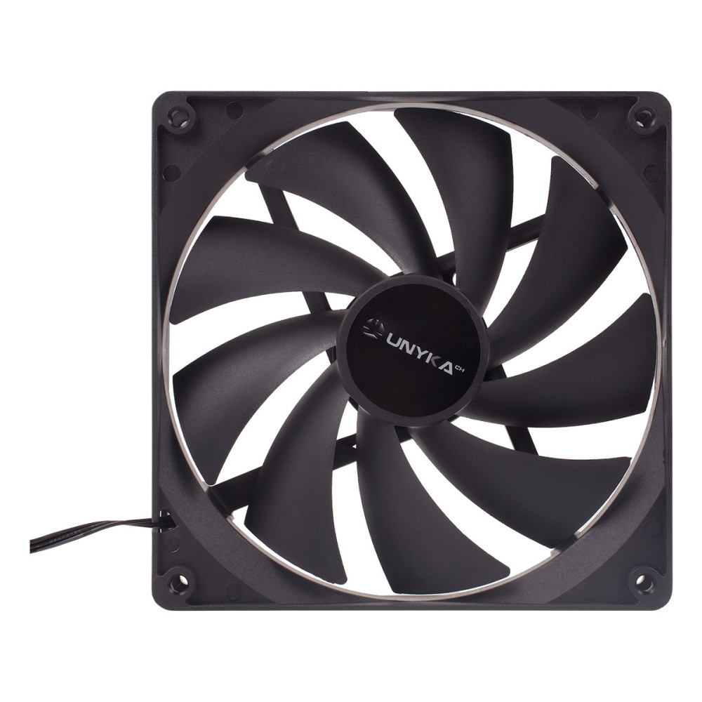 VENTILADOR CAJA ADICIONAL 14X14 UNYKA NEGRO 51790