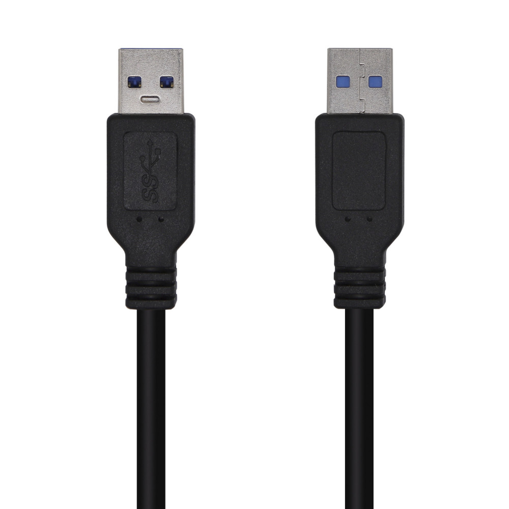 CABLE USB 3.0 TIPO AM-AM NEGRO 2.0M AISENS A105-0447