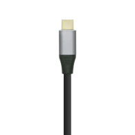 CABLE CONVERSOR USB-C MACHO A HDMI 4K 60HZ MACHO NEGRO 0.8M AISENS A109-0392