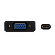 CONVERSOR USB-C A VGA USB-CM-HDB15H ALUMINIO GRIS 15CM AISENS A109-0691