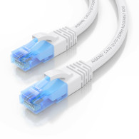 CABLE RED LATIGUILLO RJ45 CAT.6 UTP AWG26 CCA BLANCO 30CM AISENS A135-0816