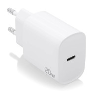 CARGADOR USB-C PD3.0 1 PUERTO 1xUSB-C 20W BLANCO AISENS A110-0752