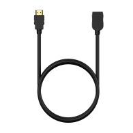 CABLE HDMI V2.0 PROLONGADOR HEC 4K60HZ 18GBPS AM-AH NEGRO 5.0M AISENS A120-0547