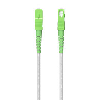CABLE FIBRA OPTICA G657A2 3.09-125 SMF SX DCA LSZH SC-APC 200M AISENS A152-0620
