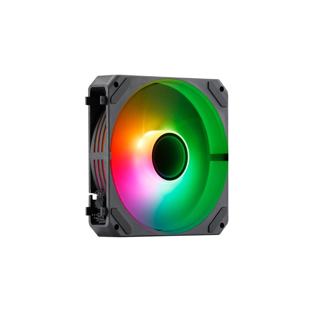 VENTILADOR CAJA ADICIONAL 12 ABYSM GAMING ARCLIGHT2.0 ARGB NEGRO PACK3 AB311001B