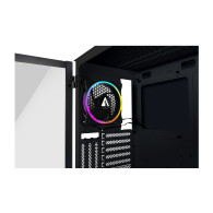 CAJA ATX ABYSM GAMING DANUBE KAMP BLACK - TEMPERED GLASS- AB812107