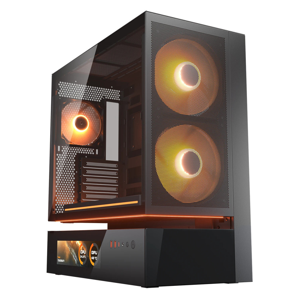 Cougar Caja Semitorre CFV235 Mesh Vision Black