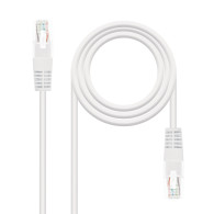 CABLE RED LATIGUILLO RJ45 CAT.5E UTP AWG24 BLANCO 3.0 M NANOCABLE 10.20.0103-W
