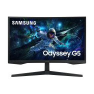 MONITOR GAMING CURVO 27" SAMSUNG ODYSSEY G5 S27CG554 QHD 1MS 165HZ VA NEGRO