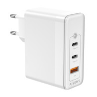 CARGADOR 100W 2USB-C PD3.0 QC4.0 QC5.0 USBA QC3.0 BLANCO AISENS ASCH-100W3P008-W