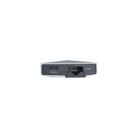 DOCK AISENS USB-C 8 EN 1 USB-C A HDMI-RJ45-3USB-PD-SD-MICROSD 15CM ASUC-8P004-GR