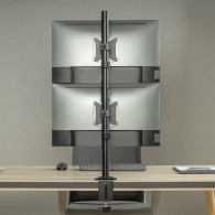 SOPORTE DE MESA TV MONITOR AISENS 17-32 9KG 2 BRAZOS VERTICAL GIRA INCLI