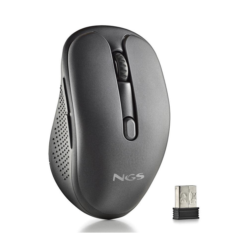 RATON NGS INALAMBRICO LASER EVOPEEP BLACK RECARGABLE MULTIMODO NEGRO USB-A