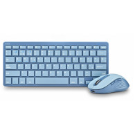 TECLADO NGS RATON FANTASY KIT INALAMBRICO MULTIMODO RECARGABLE USB-C BLUE