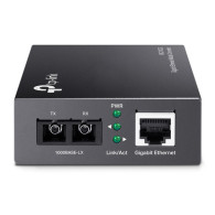 CONVERTIDOR FIBRA TP-LINK OMADA MC210CS RJ45GIGA A FIBRA MONOMODO SC 1000MB 15KM