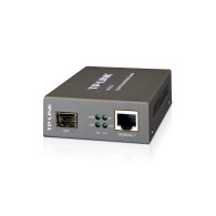 CONVERTIDOR FIBRA TP-LINK OMADA MC220L RJ45GIGA A RANURA SFP GIGA 500M