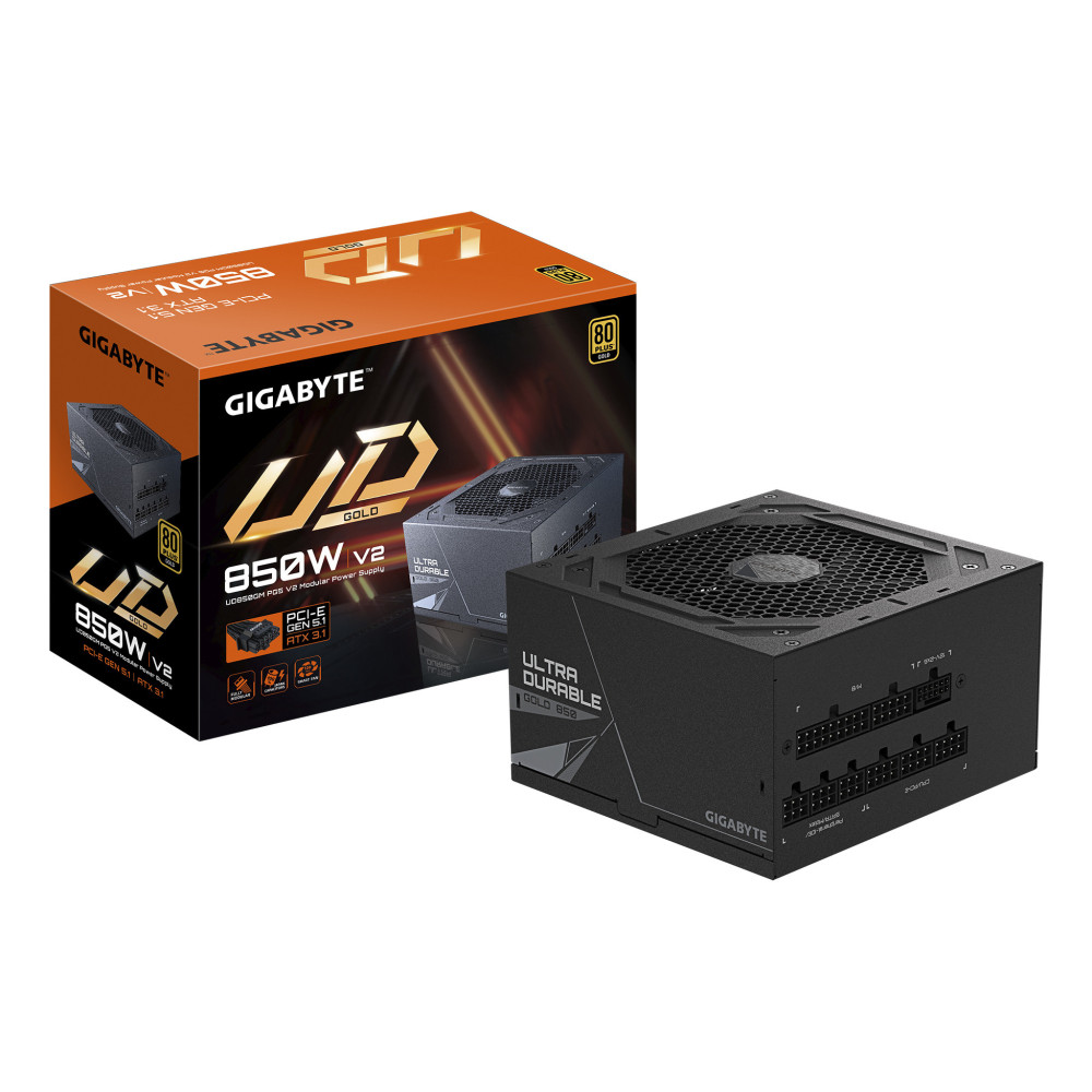 FUENTE DE ALIMENTACION GIGABYTE UD 850W 80+ MODULAR ATX GOLD