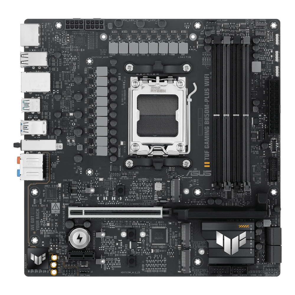 PLACA BASE ASUS TUF GAMING B850M-PLUS WIFI MICROATX SOCKET AM5