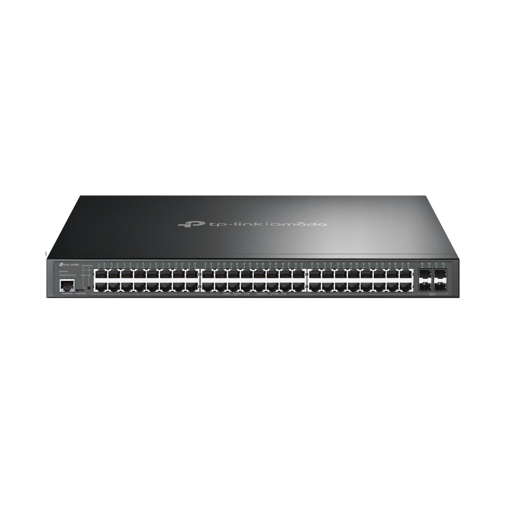 SWITCH TP-LINK OMADA 52P TL-SG3452P 101001000 L2+ GESTION 4SPF 48 PUERTOS POE+