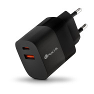 CARGADOR NGS DE PARED ULTRARRAPIDO DE 45W CON 2 PUERTOS USB-C + USB-A