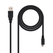 CABLE USB 2.0 TIPO AM-MICRO USB BM 1.8 M NANOCABLE 10.01.0501