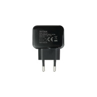 CARGADOR USB TOOQ PARED 5V 2.4 A NEGRO TQWC-1S01
