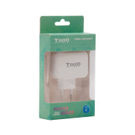 CARGADOR USB-C TOOQ PARED DOBLE PUERTO USB-C+USB-A 27W BLANCO TQWC-2SC02WT