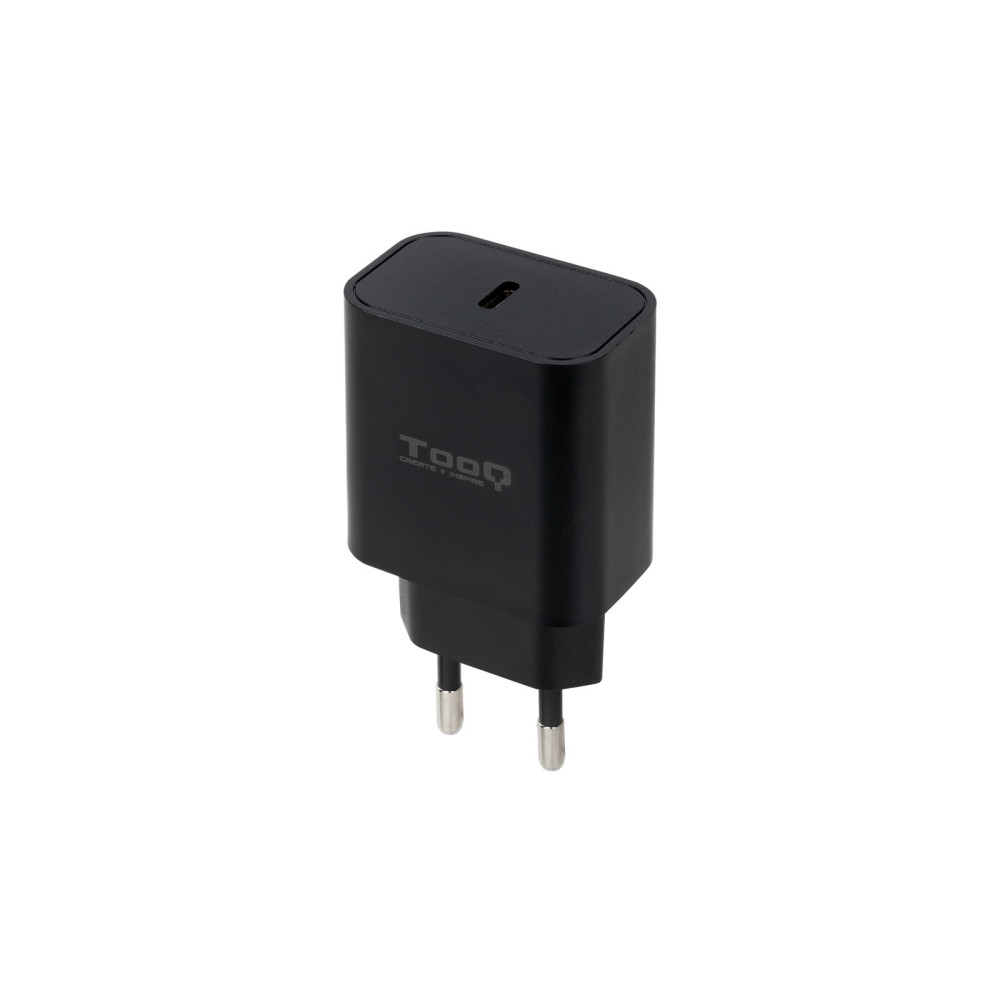 CARGADOR USB-C TOOQ PARED USB-C PD3.0 20W NEGRO TQWC-PDUSBC20B
