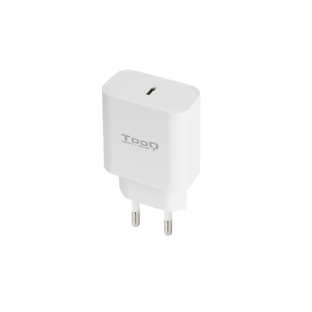 CARGADOR USB-C TOOQ PARED USB-C PD3.0 20W BLANCO TOOQ TQWC-PDUSBC20W