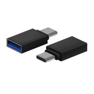 ADAPTADOR MINI USB 3.2 GEN1 3A TIPO USB-CM-AH ALUMINIO NEGRO AISENS A108-0717