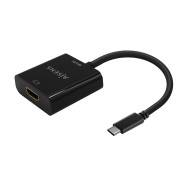 CONVERSOR USB-C A HDMI 4K30HZ USB-CM-HDMIH NEGRO 15CM AISENS A109-0684