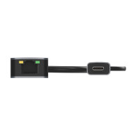 CONVERSOR USB3.2 GEN1 USB-A+USB-C A ETHERNET 2.5G GRIS 15CM AISENS A109-0710
