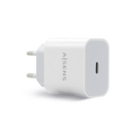 CARGADOR USB-C PD3.0 1XUSB-C 20W BLANCO AISENS A110-0537