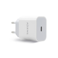 CARGADOR USB-C PD3.0 1XUSB-C 20W BLANCO AISENS A110-0537