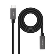 CABLE USB 3.2 GEN2x2 60W 4K 60Hz USB-C M H 2 M NANOCABLE 10.01.4402