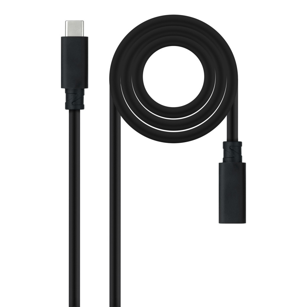 CABLE USB 3.2 GEN2x2 100W 4K 60Hz USB-C M H 1.5 M NANOCABLE 10.01.4501-L150