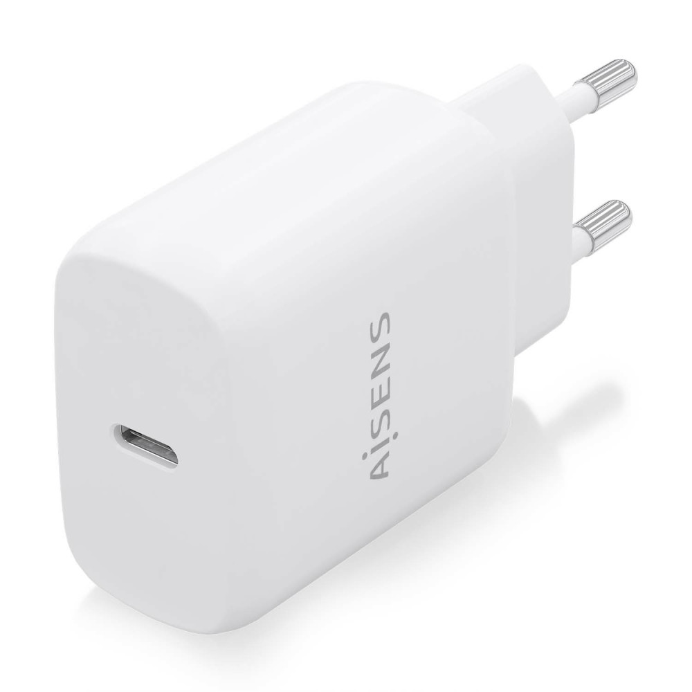 CARGADOR USB-C PD3.0 1 PUERTO 1xUSB-C 25W BLANCO AISENS A110-0756