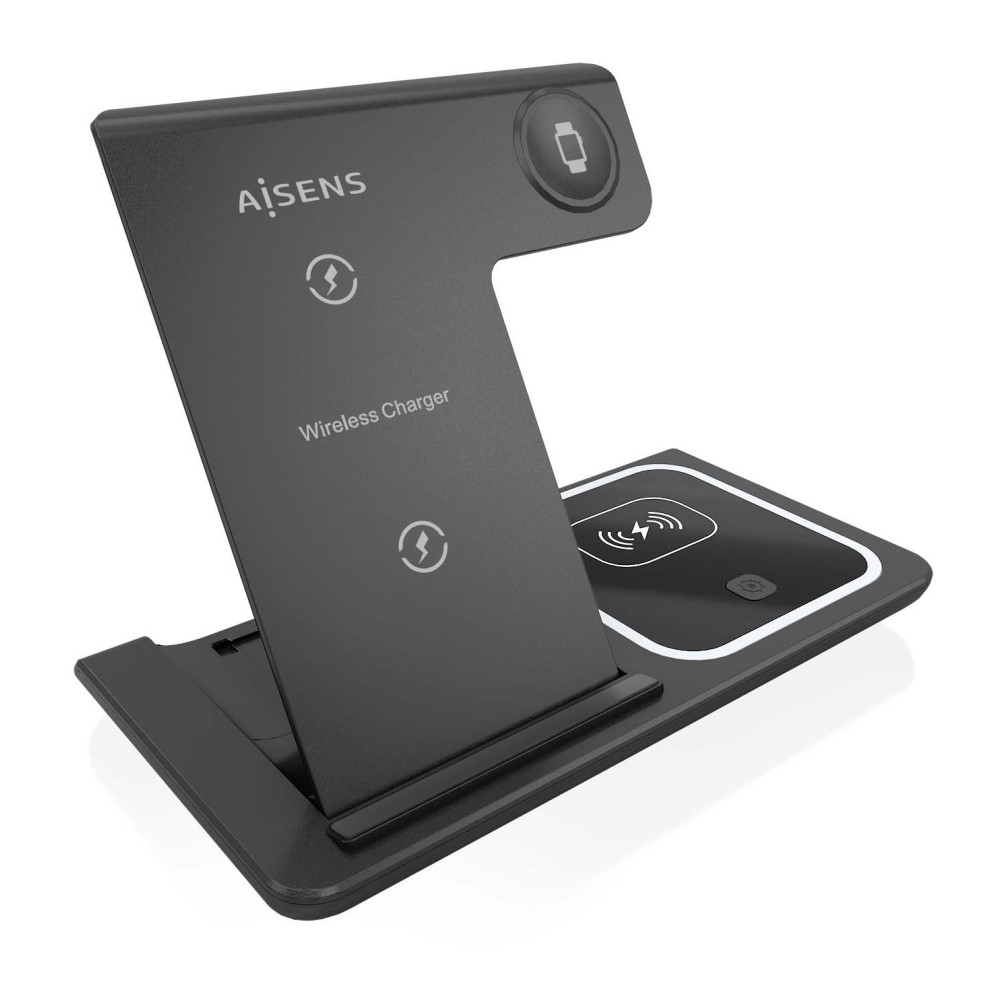 CARGADOR USB-C 15W MOVIL INALAM WATCH AURICULARES NEGRO AISENS ASCH-15W3WC043-BK