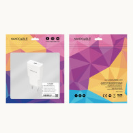 CARGADOR USB-C PD 30W BLANCO NANOCABLE 10.10.2027