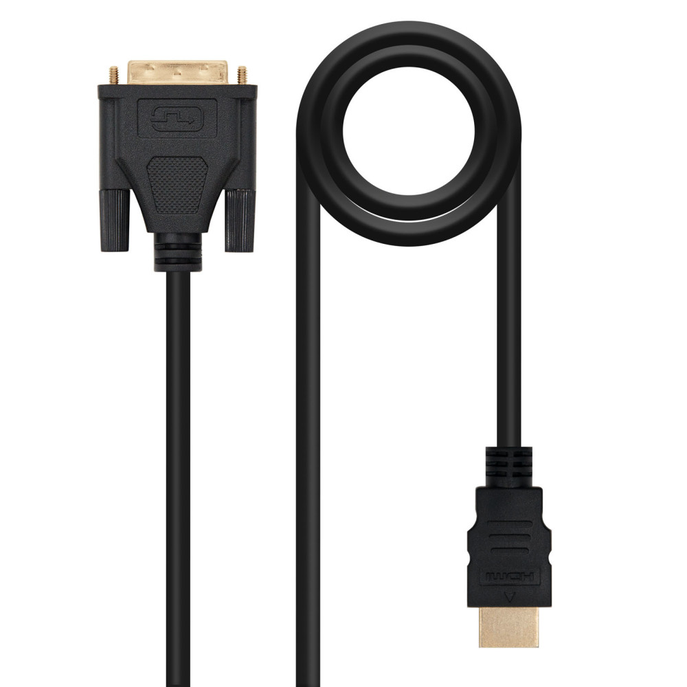 CABLE DVI A HDMI DVI18+1M-HDMI AM 1.8 M NANOCABLE 10.15.0502