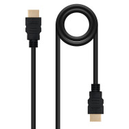 CABLE HDMI V1.4 ALTA VELOCIDAD HE A M-A M 1.0 M NANOCABLE 10.15.1700