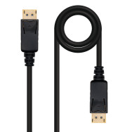 CABLE DISPLAYPORT DP M-DP M NEGRO 1.5 M NANOCABLE 10.15.2301-L150
