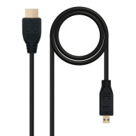 CABLE MICRO HDMI V1.4 ALTA VELOCIDAD HEC AM-DM 1.8 M NANOCABLE 10.15.3502