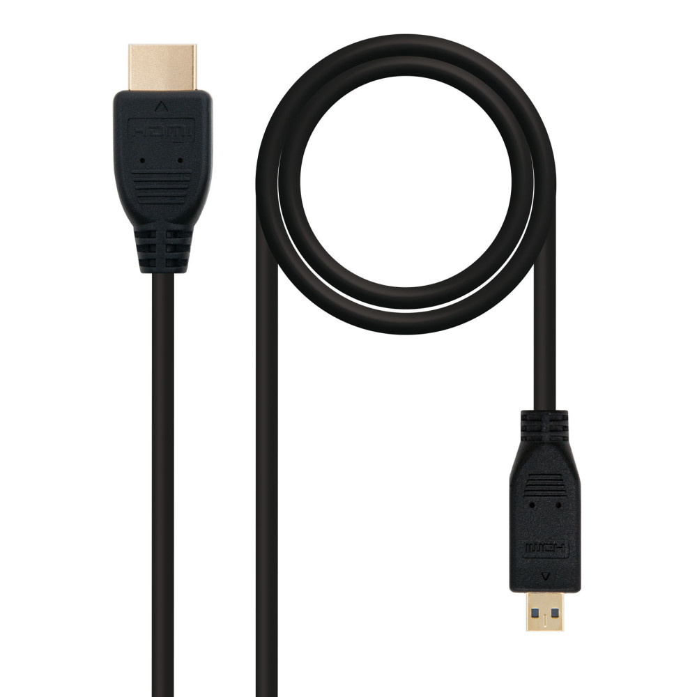CABLE MICRO HDMI V1.4 ALTA VELOCIDAD HEC AM-DM 1.8 M NANOCABLE 10.15.3502