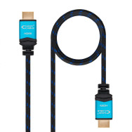 CABLE HDMI V2.0 4K 60HZ 18GBPS AM-AM NEGRO 3.0 M NANOCABLE 10.15.3703