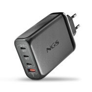 CARGADOR NGS DE PARED ULTRARRAPIDO DE 140W CON 4 PUERTOS 3 USB-C 1 USB-A